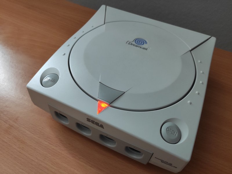 A minha velhinha Dreamcast